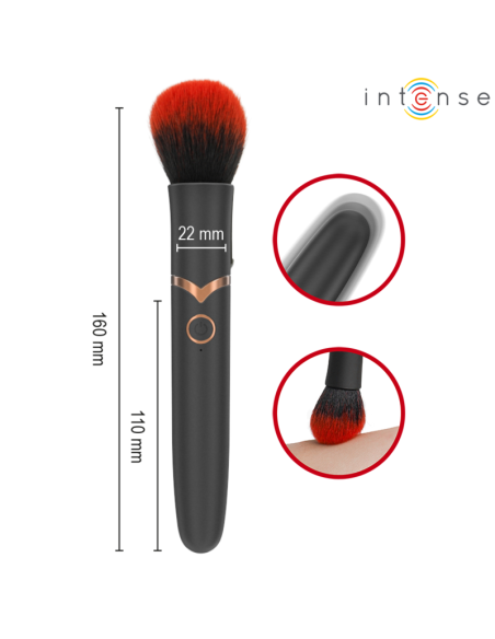 INTENSE EMILIA VIBRATING BRUSH 10 VIBRATIONS 16 CM