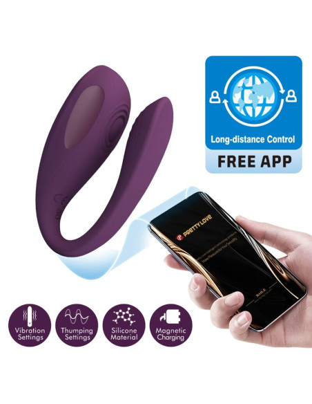 PRETTY LOVE AARI PURPLE CLITORAL MASSAGER FREE APP