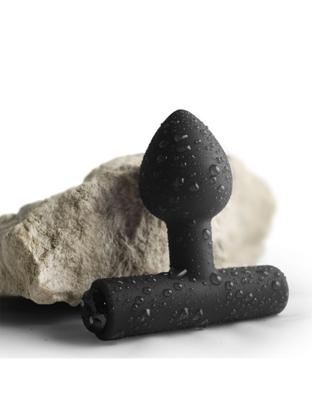 ROCKS OFF NOVA ASTRYX RECHARGEABLE PREMIUM POWERFUL ANAL PLUG 16 FUNCTION BLACK
