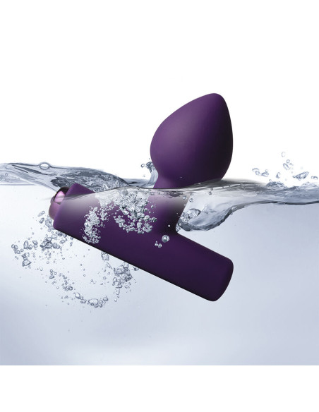 ROCKS OFF NOVA ASTRYX RECHARGEABLE PREMIUM POWERFUL ANAL PLUG 16 FUNCTION PURPLE