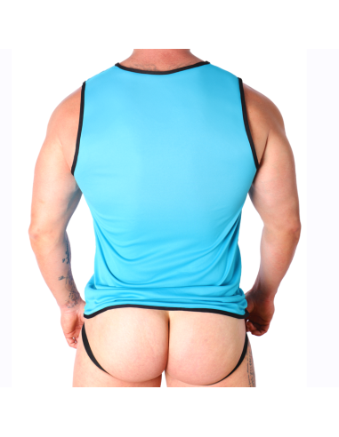 MACHO BLUE T SHIRT S M
