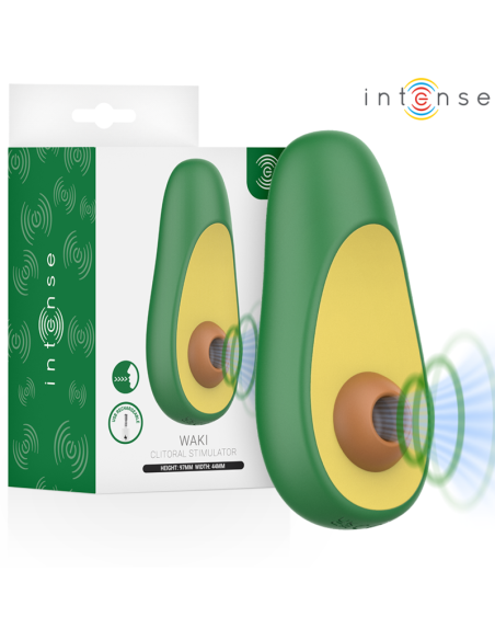 INTENSE WAKI AVOCADO CLITORAL SUCTION STIMULATOR