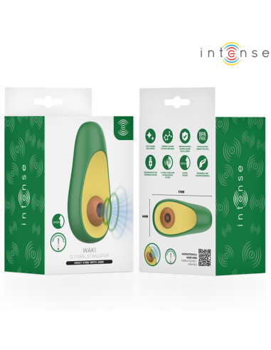 INTENSE WAKI AVOCADO CLITORAL SUCTION STIMULATOR