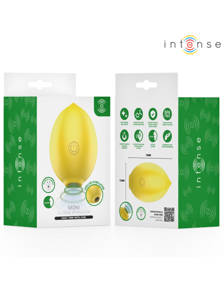 INTENSE MONI LEMON CLITORIS SUCTION STIMULATOR