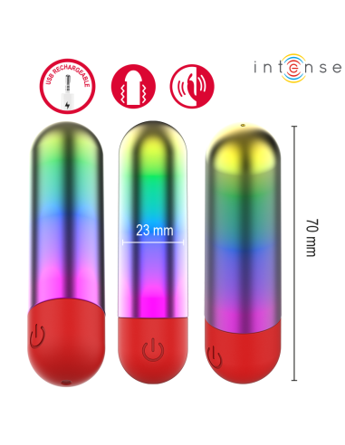 INTENSE DEBBIE RAINBOW CLITORIS VIBRATING BULLET