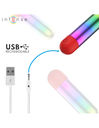 INTENSE DEBBIE RAINBOW CLITORIS VIBRATING BULLET