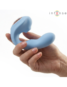INTENSE GINA MULTIFUNCTION CLITORAL STIMULATOR BLUE 2