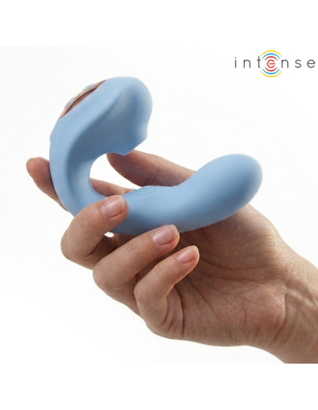INTENSE GINA MULTIFUNCTION CLITORAL STIMULATOR BLUE