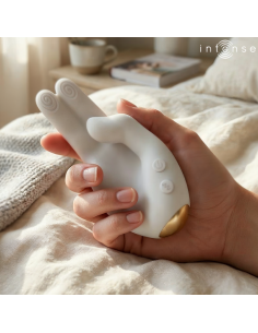 INTENSE JIMMY HAND SHAPED MULTIFUNCTION STIMULATOR WITH VIBRATION AND HEAT 2