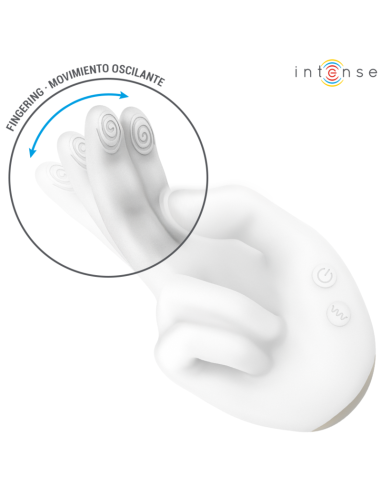 INTENSE JIMMY HAND SHAPED MULTIFUNCTION STIMULATOR WITH VIBRATION AND HEAT