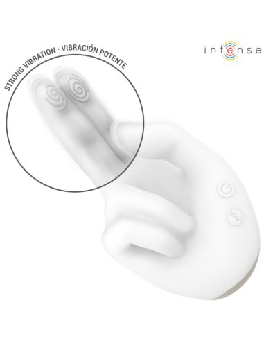 INTENSE JIMMY HAND SHAPED MULTIFUNCTION STIMULATOR WITH VIBRATION AND HEAT