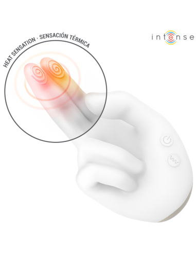 INTENSE JIMMY HAND SHAPED MULTIFUNCTION STIMULATOR WITH VIBRATION AND HEAT