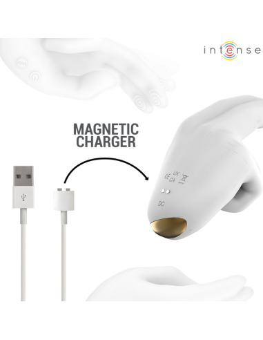 INTENSE JIMMY HAND SHAPED MULTIFUNCTION STIMULATOR WITH VIBRATION AND HEAT