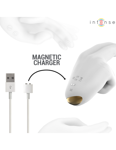 INTENSE JIMMY HAND SHAPED MULTIFUNCTION STIMULATOR WITH VIBRATION AND HEAT
