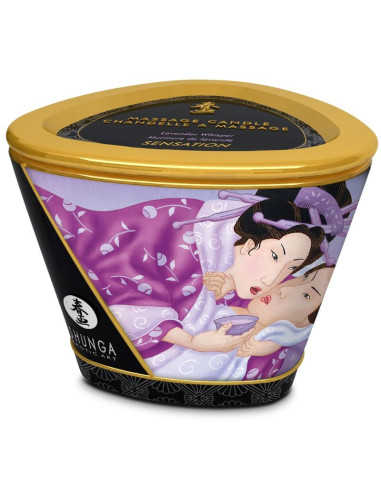 SHUNGA MASSAGE CANDLE LAVANDER 170 ML