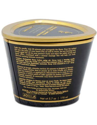 SHUNGA MASSAGE CANDLE LAVANDER 170 ML