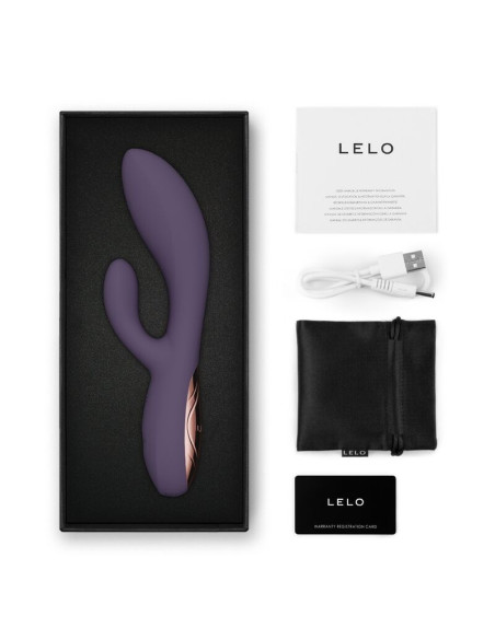 LELO INA THRUST RABBIT THRUSTING VIBRATOR PURPLE