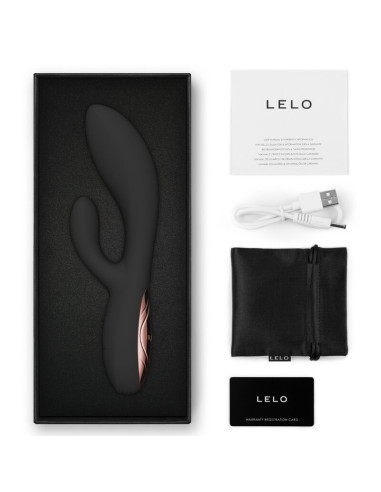 LELO INA THRUST RABBIT THRUSTING VIBRATOR BLACK