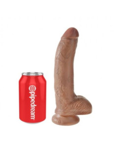 KING COCK REALISTIC DILDO WITH BALLS 228 CM