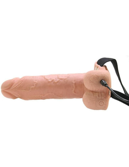 FETISH FANTASY SERIES REALISTIC VIBRATING HOLLOW STRAP ON WITH BALLS 178 CM