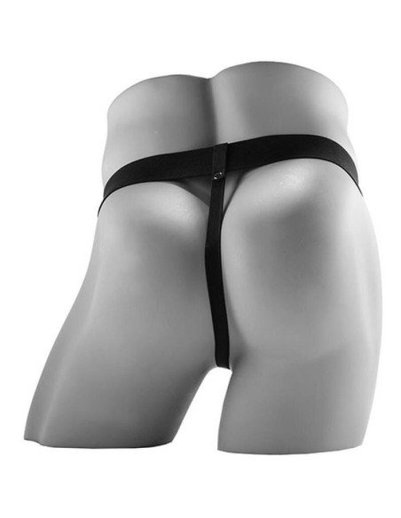 FETISH FANTASY SERIES REALISTIC VIBRATING HOLLOW STRAP ON WITH BALLS 178 CM