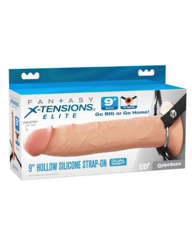 FANTASY X TENSIONS ELITE REALISTIC HOLLOW STRAP ON 241 CM