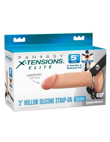 FANTASY X TENSIONS ELITE REALISTIC HOLLOW STRAP ON 127 CM