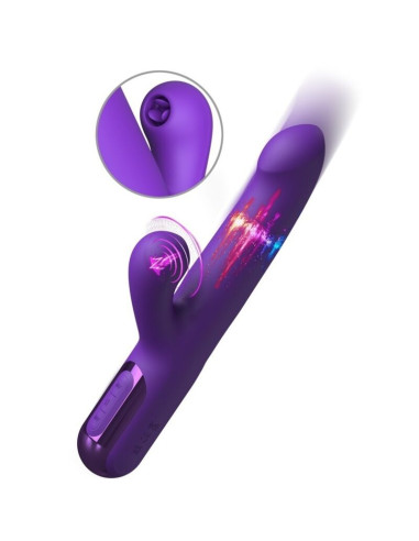 FANTASY FOR HER SUPER SONIX THRUSTER RABBIT VIBRATOR PURPLE