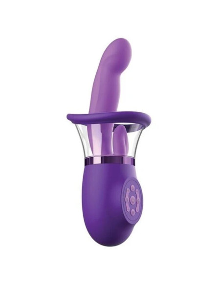 FANTASY FOR HER ULTIMATE PLEASURE PRO PLUS RABBIT VIBRATOR PURPLE 203 CM