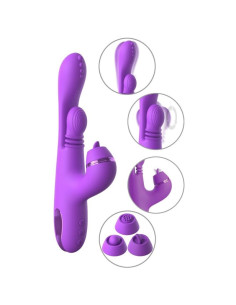 FANTASY FOR HER INTIMOTION PULSE PRO VIBE RABBIT VIBRATOR PURPLE