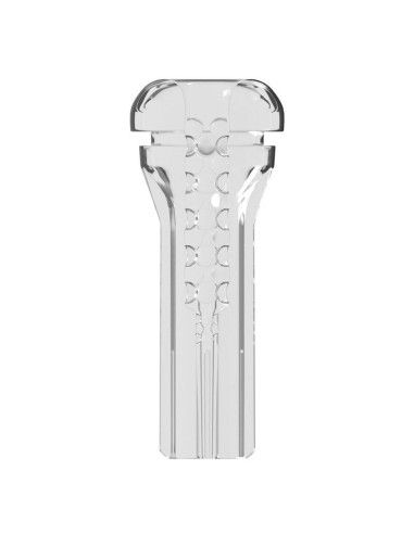 PDX ELITE VIEWTUBE PLUS SEE THRU EZ GRIP TRANSPARENT STROKER 21 CM