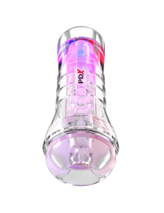PDX ELITE VIEWTUBE XXL LED TRANSPARENT STROKER 273 CM