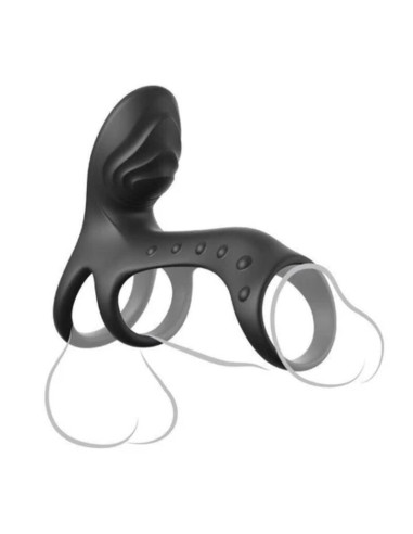 FANTASY C RINGZ ULTIMATE COUPLES CAGE PRO VIBRATING COCK RING 195 CM