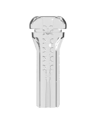 PDX ELITE VIEWTUBE VAC XXL TRANSPARENT STROKER WITH SUCTION PUMP 273 CM