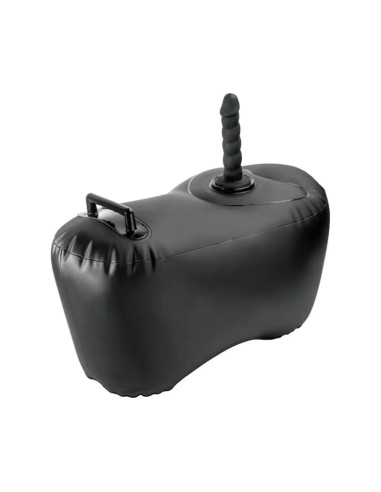 FETISH FANTASY SERIES BODY DOCK INFLATABLE LOVE SEAT WITH DILDO 692 CM BLACK