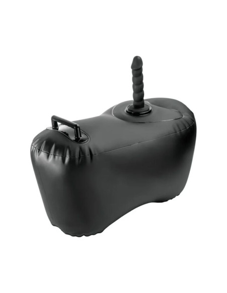 FETISH FANTASY SERIES BODY DOCK INFLATABLE LOVE SEAT WITH DILDO 692 CM BLACK