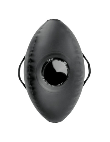 FETISH FANTASY SERIES BODY DOCK INFLATABLE LOVE BALL WITH DILDO BLACK 419 CM