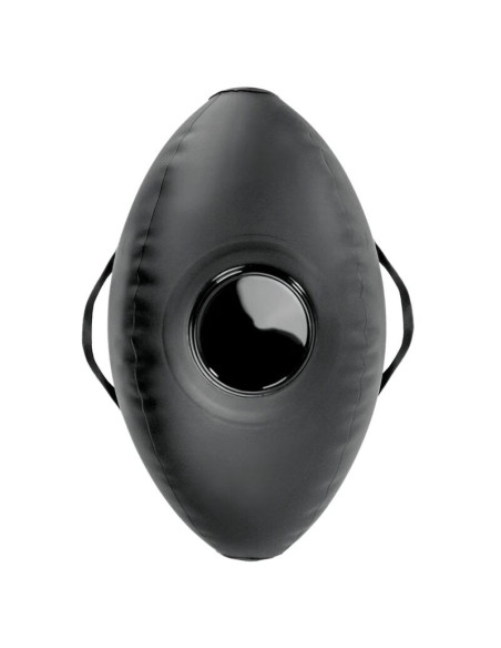 FETISH FANTASY SERIES BODY DOCK INFLATABLE LOVE BALL WITH DILDO BLACK 419 CM