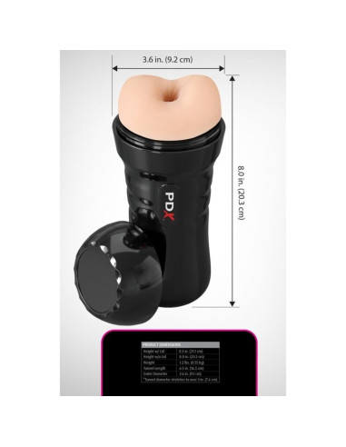 PDX EXTREME WET BUSSIES SUPER BANGIN BUTTHOLE ANAL STROKER 208 CM