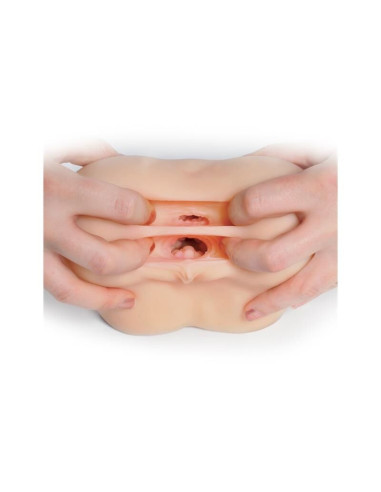 PIPEDREAMS EXTREME TOYZ MEGA STROKER MASTURBATOR FOR ASS AND VAGINA
