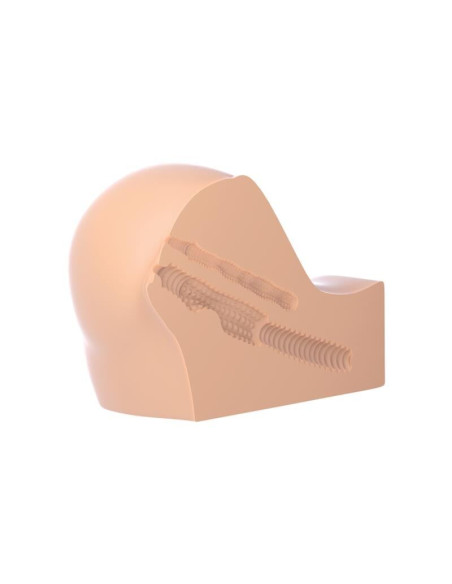 PIPEDREAMS EXTREME TOYZ MEGA STROKER MASTURBATOR FOR ASS AND VAGINA