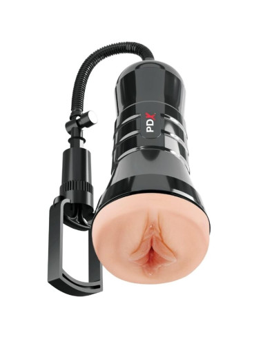 PDX EXTREME WET PUSSIES SUPER SUCKER XXL LIGHT VAGINA STROKER WITH SUCTION 273 CM