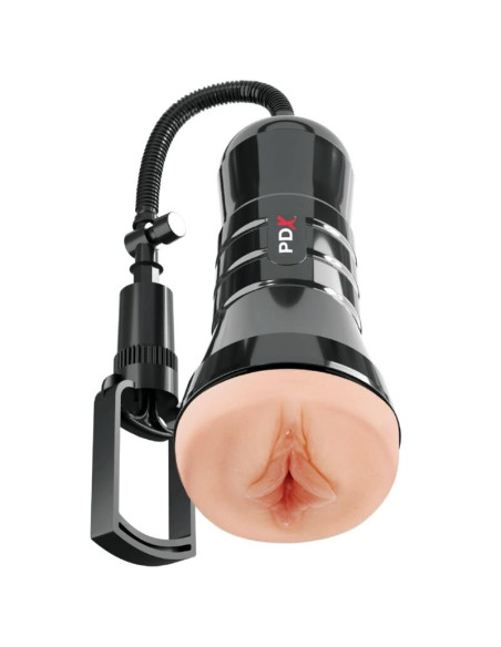 PDX EXTREME WET PUSSIES SUPER SUCKER XXL LIGHT VAGINA STROKER WITH SUCTION 273 CM