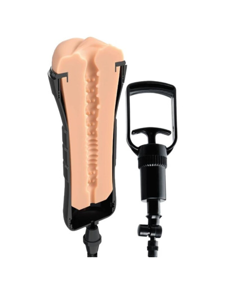 PDX EXTREME WET PUSSIES SUPER SUCKER XXL LIGHT VAGINA STROKER WITH SUCTION 273 CM