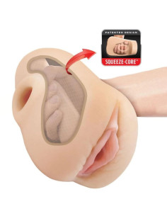 PDX PLUS REALISTIC VAGINA PUSSY POUNDER SQUEEZE STROKER 18 CM