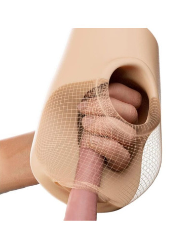 PDX PLUS REALISTIC VAGINA PUSSY POUNDER SQUEEZE STROKER 18 CM