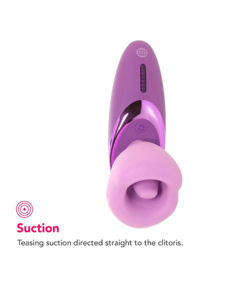 FANTASY FOR HER PLEASURE SUCKER VIBRATOR PURPLE