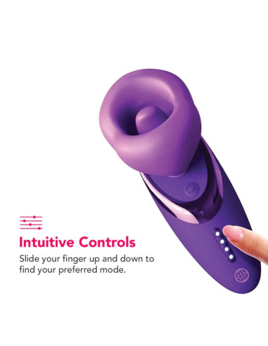 FANTASY FOR HER PLEASURE SUCKER VIBRATOR PURPLE