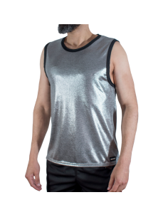 MACHO FINE GLITTER T SHIRT L XL