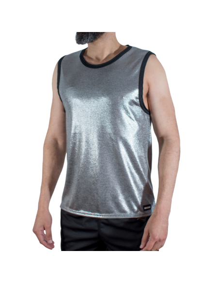 MACHO FINE GLITTER T SHIRT L XL